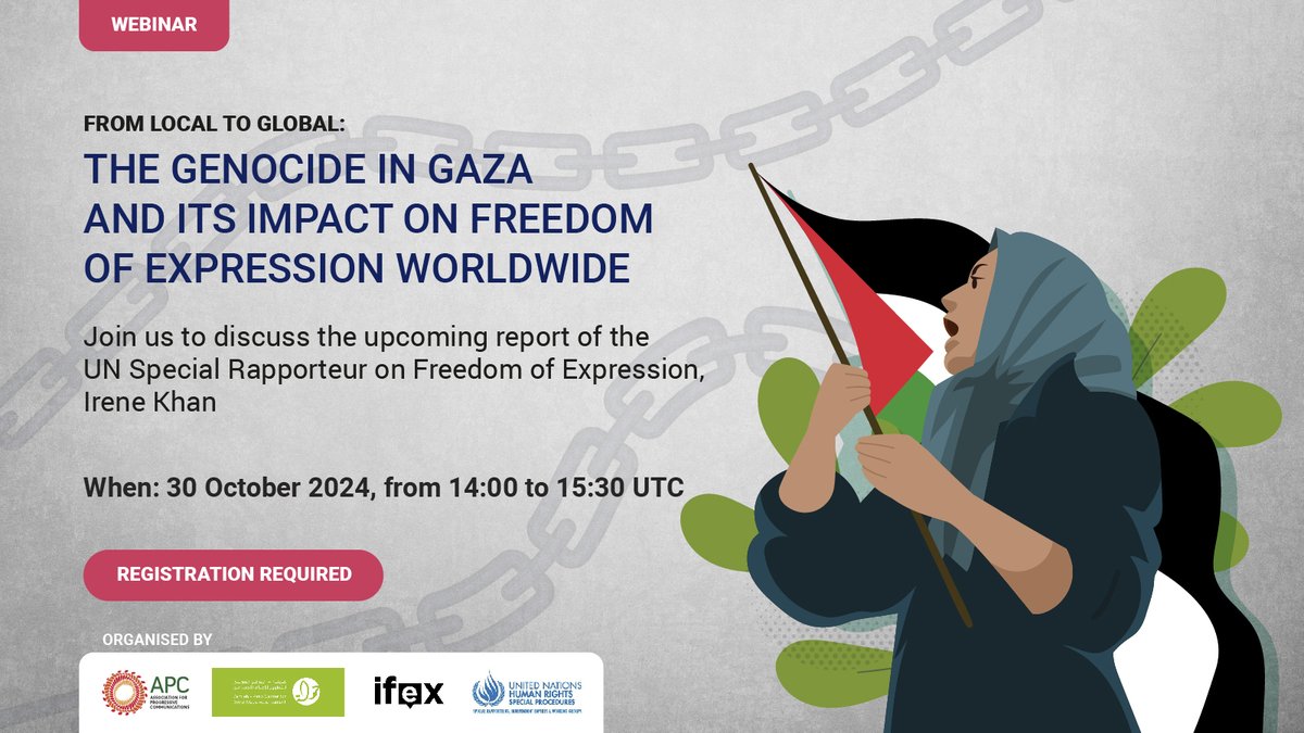 From Local to Global: The genocide in Gaza and its impact on freedom of expression worldwide