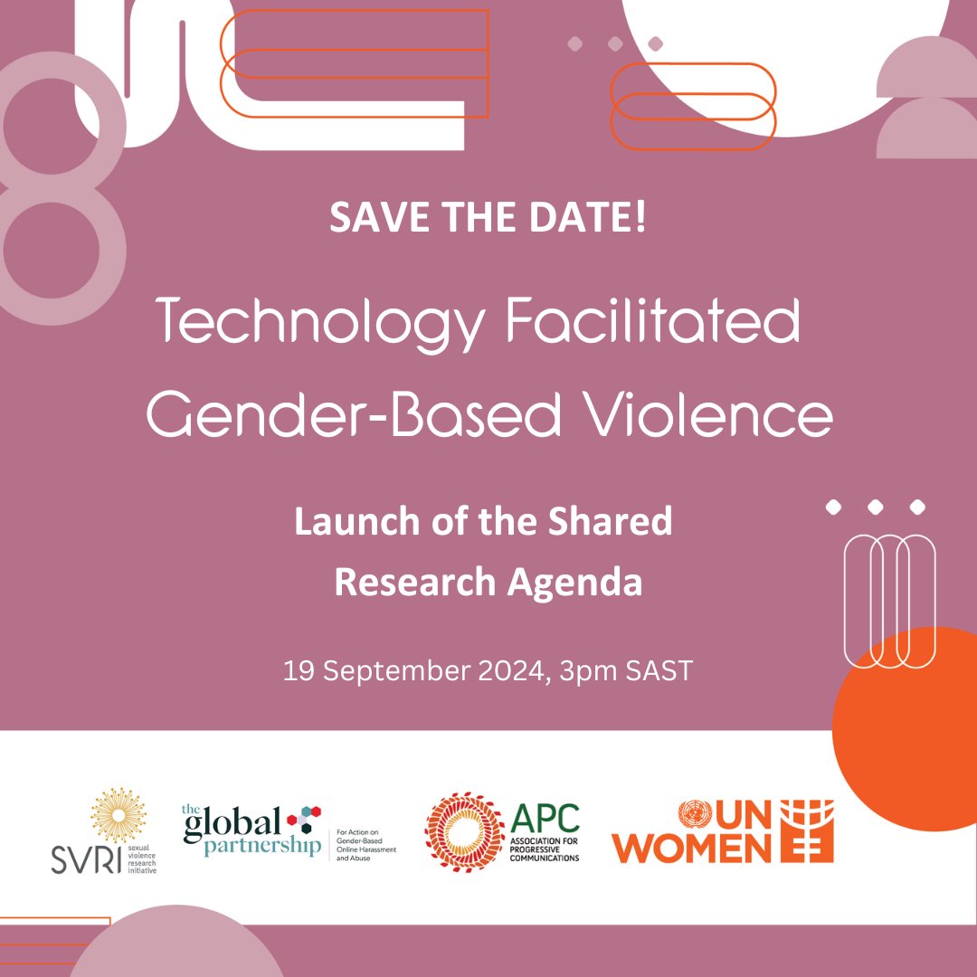 Launch of the TFGBV Shared Research Agenda 