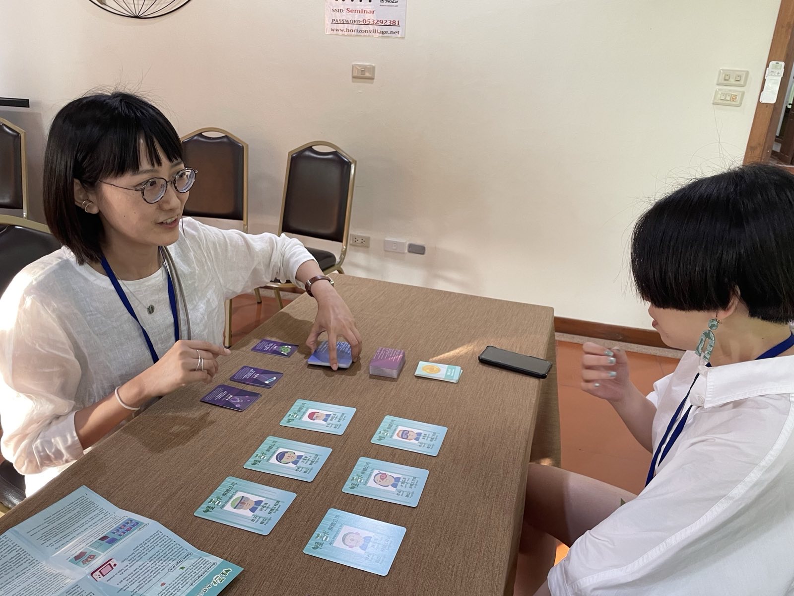 Image: APC member FLAME introduces their Monster Inc. board game about combatting gender-based violence at an APC Community Gathering pop-up event.