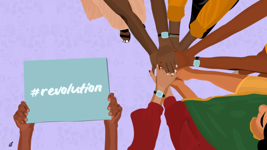 llustration by Ibrahim Kizza for GenderIT