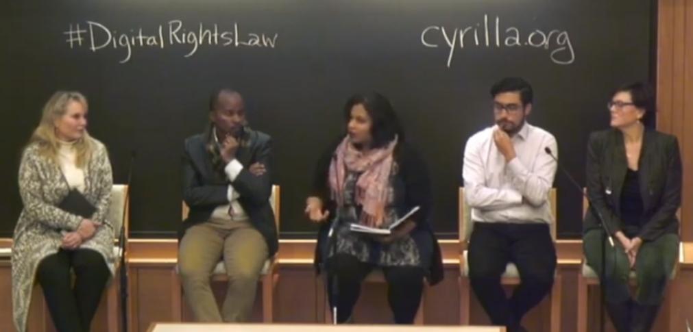 Image: Screenshot taken from the panel video.