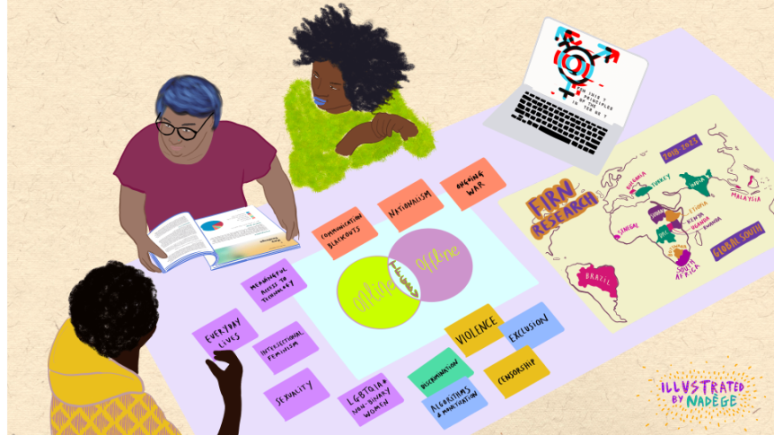 Illustration by Nadège for GenderIT.org
