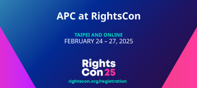  image linking to APC at RightsCon 2025 