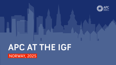  image linking to APC at the Internet Governance Forum (IGF) 2025