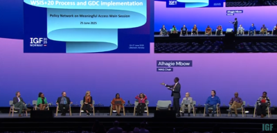  image linking to Community networks newsletter: Bridging global and local for meaningful connectivity during the IGF and WSIS+20 
