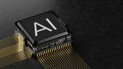 A computer chip with the letters AI printed on it image linking to Issues discussed in the AI session at the 2025 Internet Governance Forum