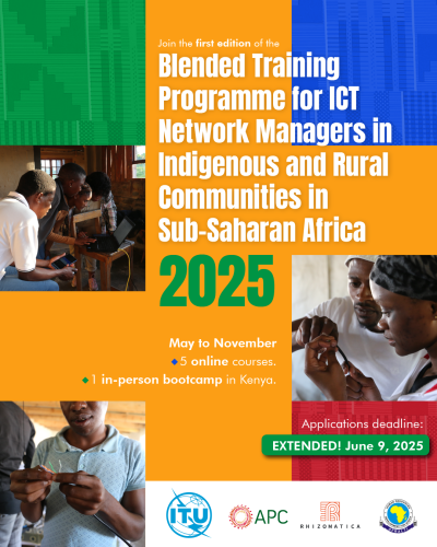 Blended Training Programme for ICT Network Managers in LAC and Africa