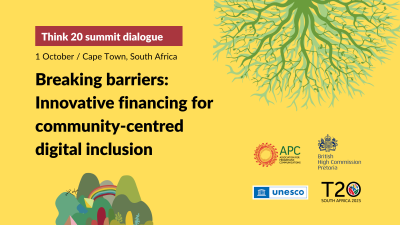 Breaking barriers: Innovative financing for community-centred digital inclusion 